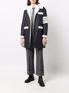 Thom Browne Lammy coat - Zwart