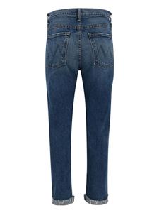 MOTHER The Scrapper raw-cut jeans - Blauw