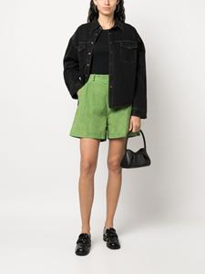 Arma High waist shorts - Groen