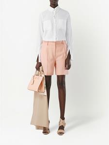 Burberry Geplooide shorts - Roze