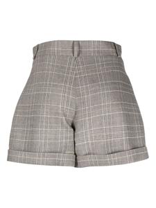 The Mannei Geruite shorts - Grijs