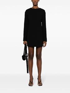 Simkhai appliqué-detail long-sleeve minidress - Zwart