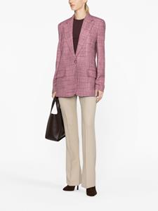 Stella McCartney Blazer met enkele rij knopen - Roze