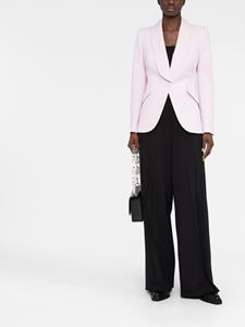 Alexander McQueen Blazer met enkele rij knopen - Roze