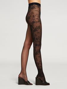 Wolford Split Lace Tights