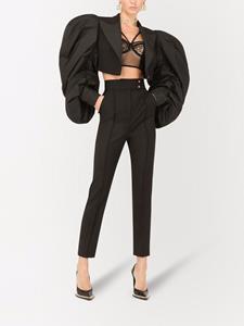Dolce & Gabbana High waist pantalon - Zwart