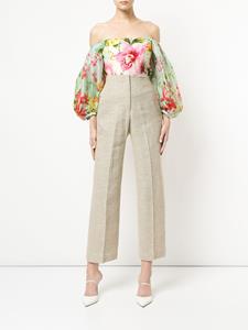 Bambah sparkle tailored trousers - Bruin