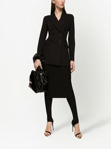 Dolce & Gabbana Blazer met dubbel rij knopen - Zwart