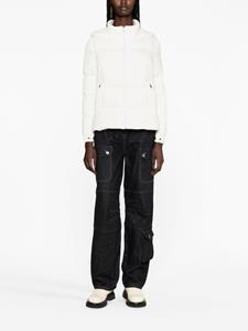 Kiton quilted hooded jacket - Wit