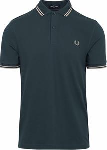 fredperry Fred Perry - Twin Tipped Petrol Blue - Polo