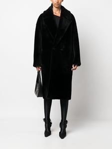 Blancha Lammy coat - Zwart