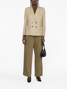 Blazé Milano Blazer met schoudervullingen - Beige