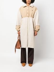 Ulla Johnson Jas met logopatch - Beige