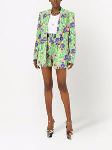Dolce & Gabbana Shorts met bloemenprint - Groen