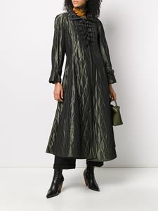 Christian Dior Gewatteerde jas - Groen