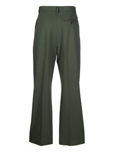 Barena Geplooide pantalon - Groen