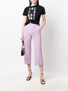Dsquared2 Cropped pantalon - Paars