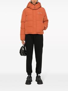 Calvin Klein Jeans Donsjack met logo - Oranje