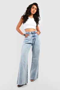 Boohoo Jeans Met Rechte Pijpen, Light Blue