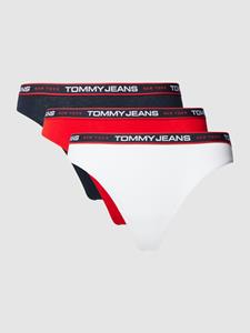 Tommy Hilfiger Underwear String "3P THONG (EXT SIZES)", (Packung, 3er-Pack), mit elastischem Bund