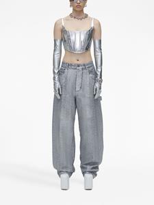 Marc Jacobs Oversized jeans - Zilver