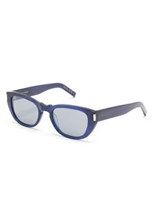 Saint Laurent Eyewear Zonnebril met cat-eye montuur - Blauw