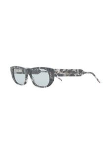 Thom Browne Eyewear Zonnebril met schildpadschild design - Grijs