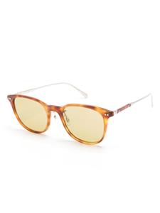 Oliver Peoples Zonnebril met rond montuur - Bruin