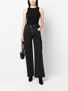 AGOLDE Jeans met wijde pijpen - Zwart