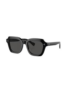 Oliver Peoples Kienna zonnebril met vierkant montuur - Zwart