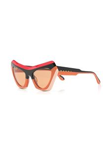Marni Eyewear Zonnebril met cat-eye montuur - Oranje
