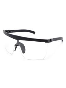 Mykita Trust 301 zonnebril met vierkant montuur - Zwart