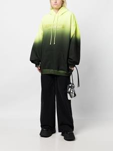 VETEMENTS x Evian hoodie met kleurverloop - Geel
