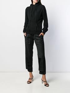 UNRAVEL PROJECT Asymmetrische hoodie - Zwart