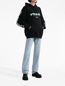 VTMNTS Sweater met logoprint - Zwart