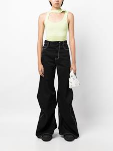 Melitta Baumeister Jeans met wijde pijpen - Zwart