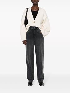 ISABEL MARANT High waist jeans - Zwart