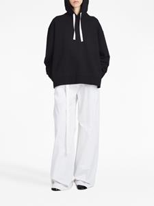 Proenza Schouler White Label Tweekleurige hoodie - Zwart