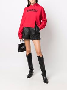 Dsquared2 Cropped hoodie - Rood