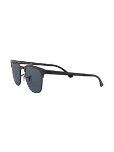 Ray-Ban Clubmaster zonnebril met metalen montuur - Zwart