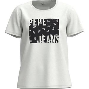 Pepe Jeans Rundhalsshirt LUCIE mit Kontrastprint