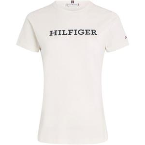 Tommy Hilfiger Shirt met ronde hals SLIM MONOTYPE PRINT C-NK SS