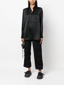 Adidas Satijnen blouse - Zwart