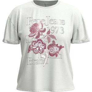 Pepe Jeans Shirt met ronde hals LETTY met bloemenprint