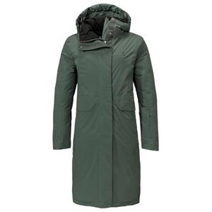 Schöffel  Women's Down Parka Canterbury - Lange jas, olijfgroen