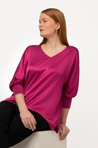 Ulla Popken Grote Maten blouse, Dames, roze, 