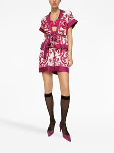 Dolce & Gabbana Zijden blouse - Roze