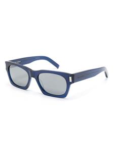 Saint Laurent Eyewear SL 402 zonnebril met vierkant montuur - Blauw