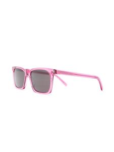 Saint Laurent Eyewear SL559 zonnebril met vierkant montuur - Roze