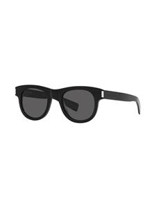 Saint Laurent Eyewear SL 571 zonnebril met rond montuur - Zwart